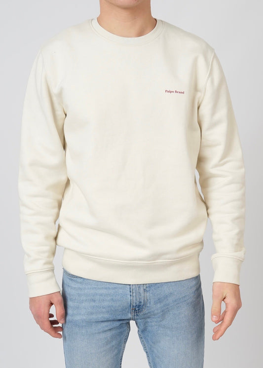 CREW NECK BEIGE