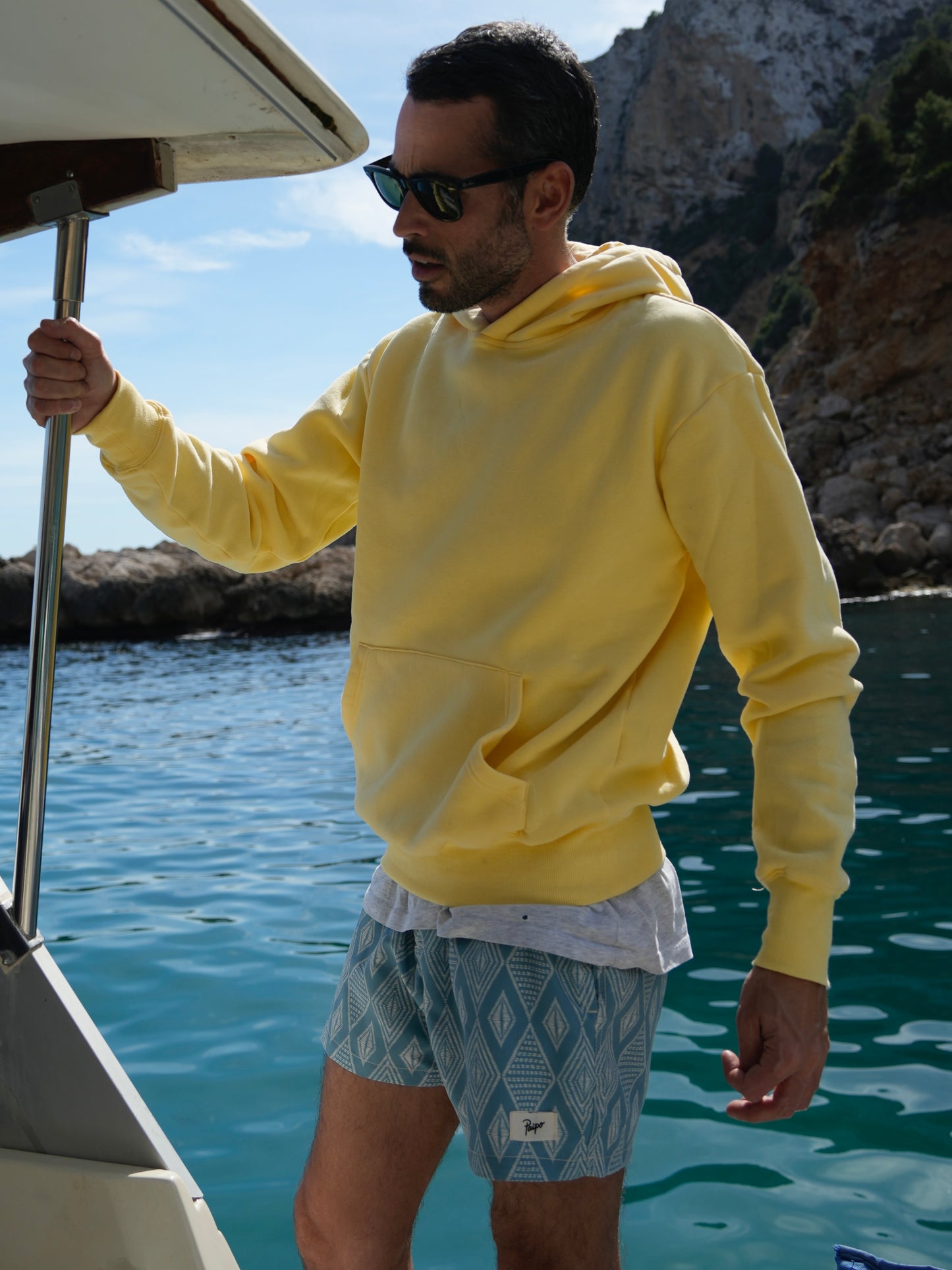 MAILLOT DE BAIN TAILLE ELASTIQUE HOMME - KASBAH